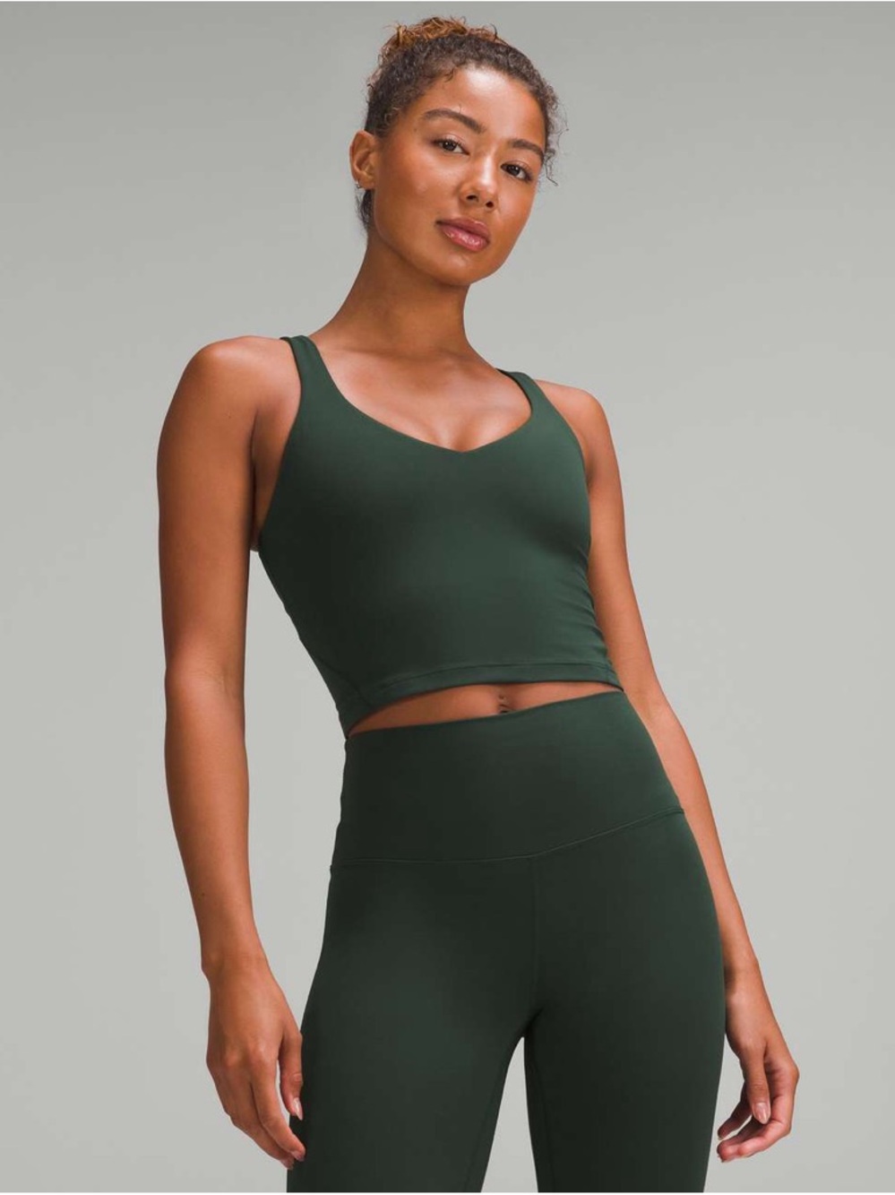 lululemon athletica Dark Green Align Tank